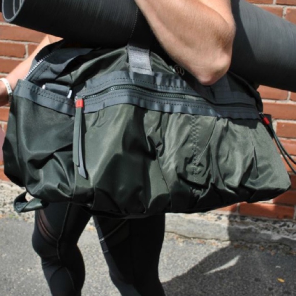 gator green gym to win duffle bag lululemon